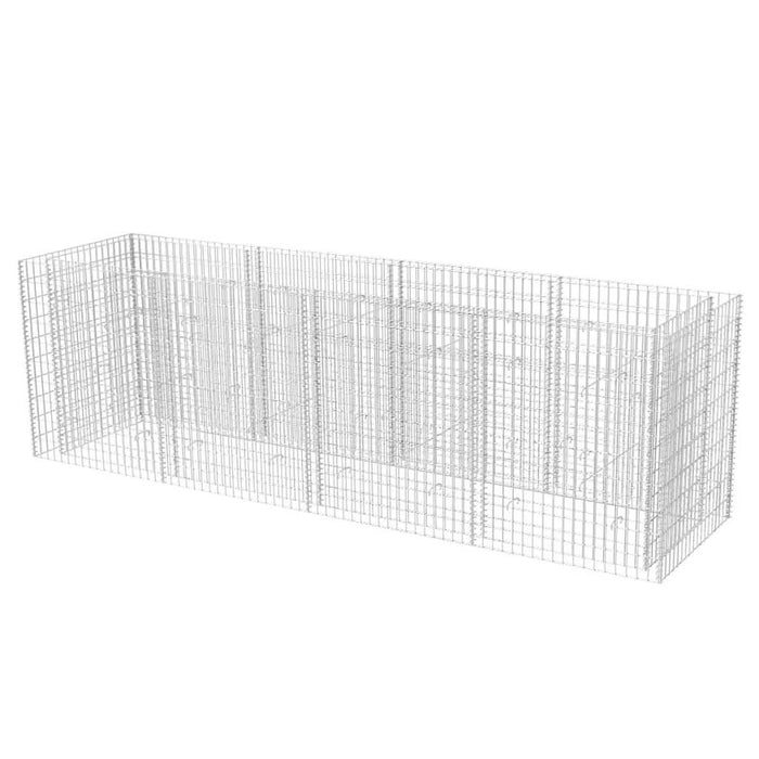 Strat înălțat gabion, 360 x 90 x 100 cm, oțel - WALTI WALTI