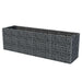Strat înălțat gabion, 360 x 90 x 100 cm, oțel - WALTI WALTI