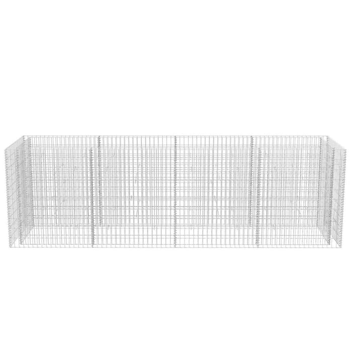 Strat înălțat gabion, 360 x 90 x 100 cm, oțel - WALTI WALTI