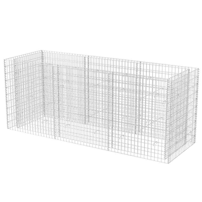 Strat înălțat gabion, 270 x 90 x 100 cm, oțel - WALTI WALTI