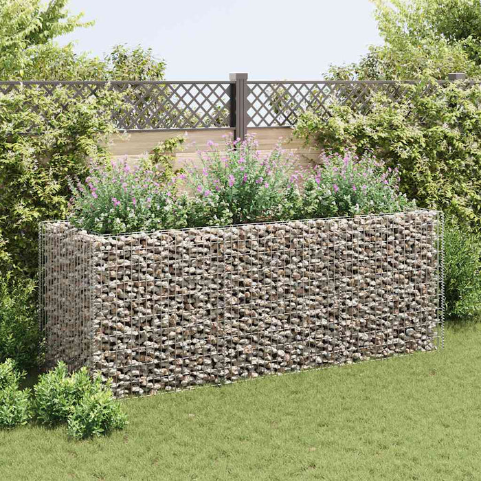 Strat înălțat gabion, 270 x 90 x 100 cm, oțel - WALTI WALTI