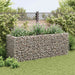 Strat înălțat gabion, 270 x 90 x 100 cm, oțel - WALTI WALTI