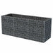 Strat înălțat gabion, 270 x 90 x 100 cm, oțel - WALTI WALTI
