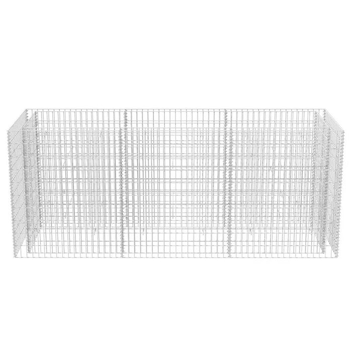 Strat înălțat gabion, 270 x 90 x 100 cm, oțel - WALTI WALTI