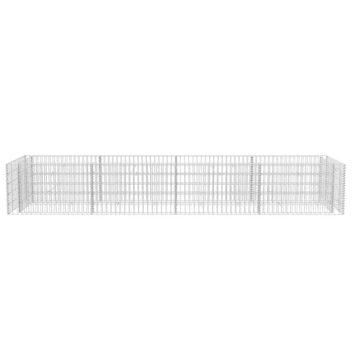 Strat înălțat gabion, 360 x 90 x 50 cm, oțel - WALTI WALTI