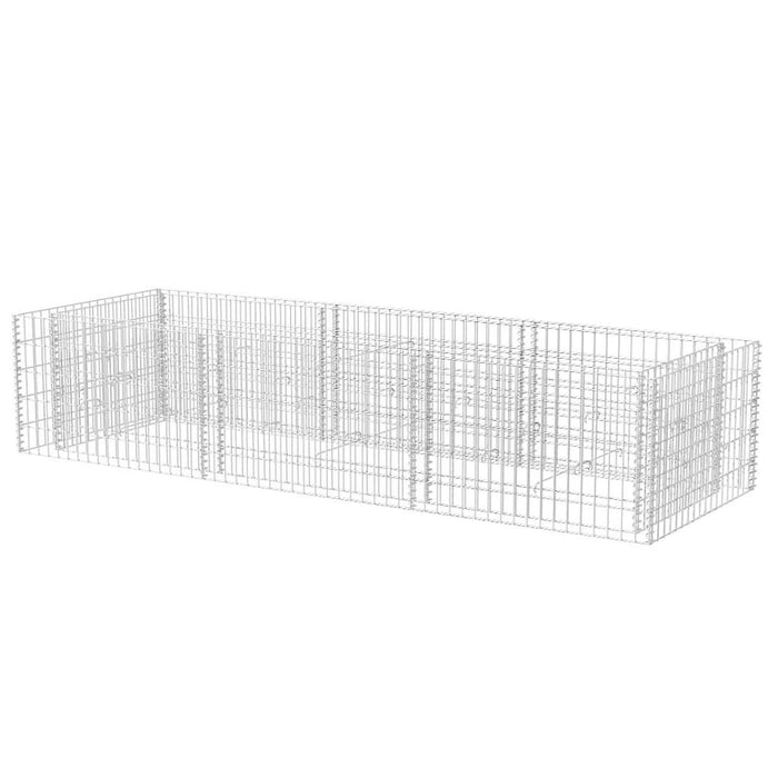 Strat înălțat gabion, 270 x 90 x 50 cm, oțel - WALTI WALTI