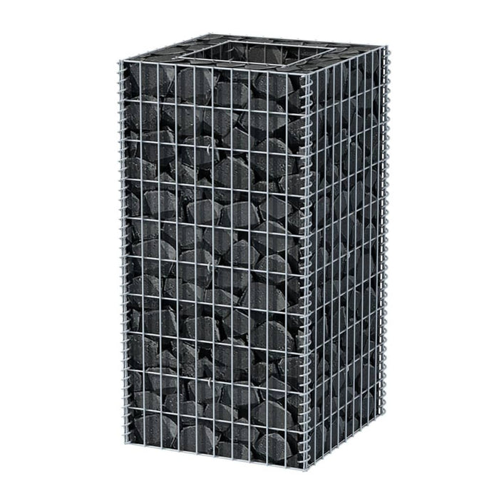Strat înălțat gabion, 50 x 50 x 100 cm, oțel - WALTI WALTI