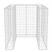 Gabion unic îngrădire pubelă, oțel, 110 x 100 x 120 cm - WALTI WALTI