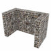 Gabion dublu îngrădire pubelă, oțel, 180 x 100 x 120 cm - WALTI WALTI