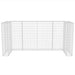 Gabion triplu îngrădire pubelă, oțel, 250 x 100 x 120 cm - WALTI WALTI