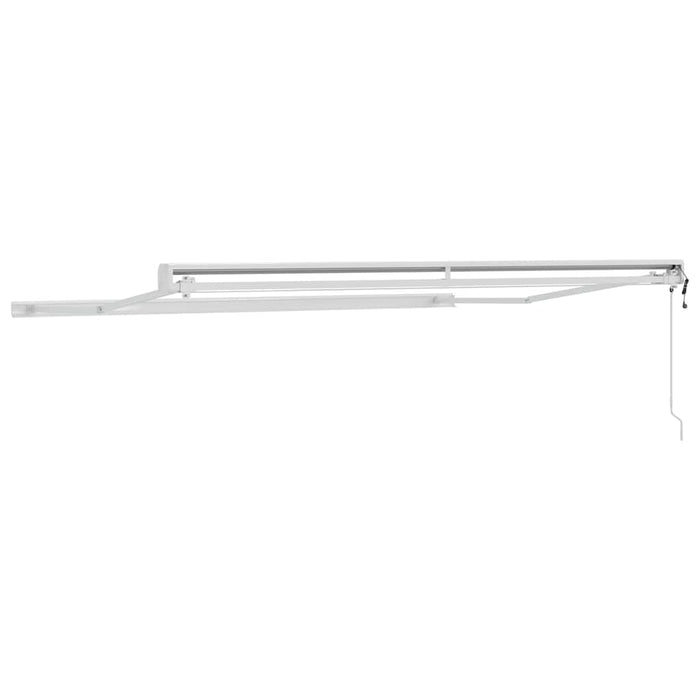 Cadru de copertină Alb 350 x 250 cm Aluminiu WALTI