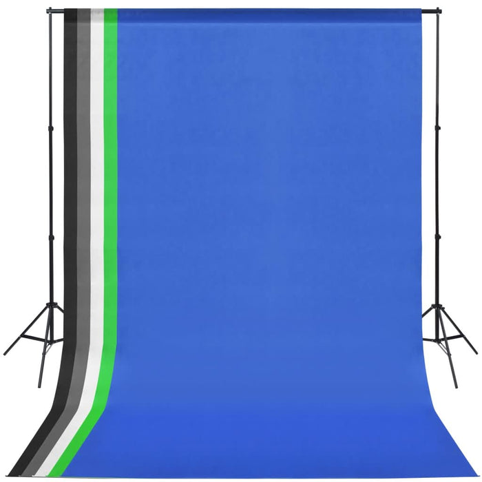 Kit studio foto: 5 fundaluri colorate & 2 umbrele - WALTI WALTI