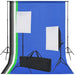 Kit studio foto: 5 fundaluri colorate și 2 softbox-uri - WALTI WALTI