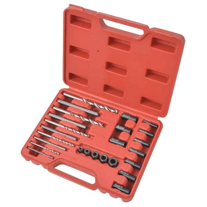 Set extractor șuruburi, oțel, 25 de piese - WALTI WALTI