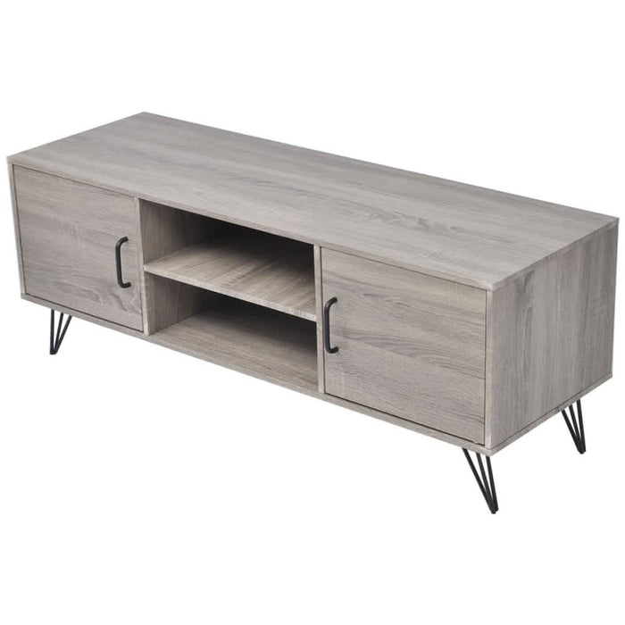 Comodă TV, gri, 120x40x45 cm - WALTI WALTI