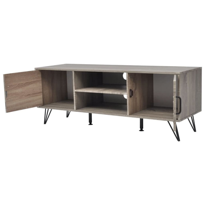 Comodă TV, gri, 120x40x45 cm - WALTI WALTI