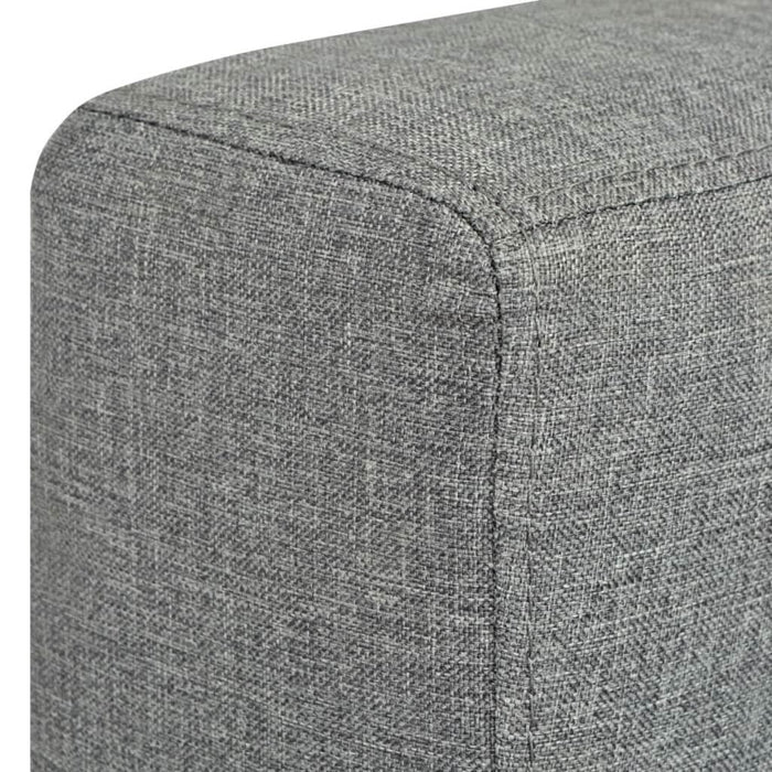 Fotoliu, gri deschis, material textil - WALTI WALTI