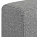 Canapea cu 2 locuri, gri deschis, material textil - WALTI WALTI