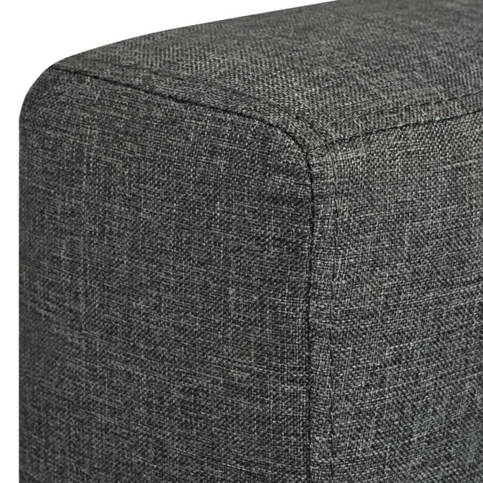 Fotoliu, gri închis, material textil - WALTI WALTI