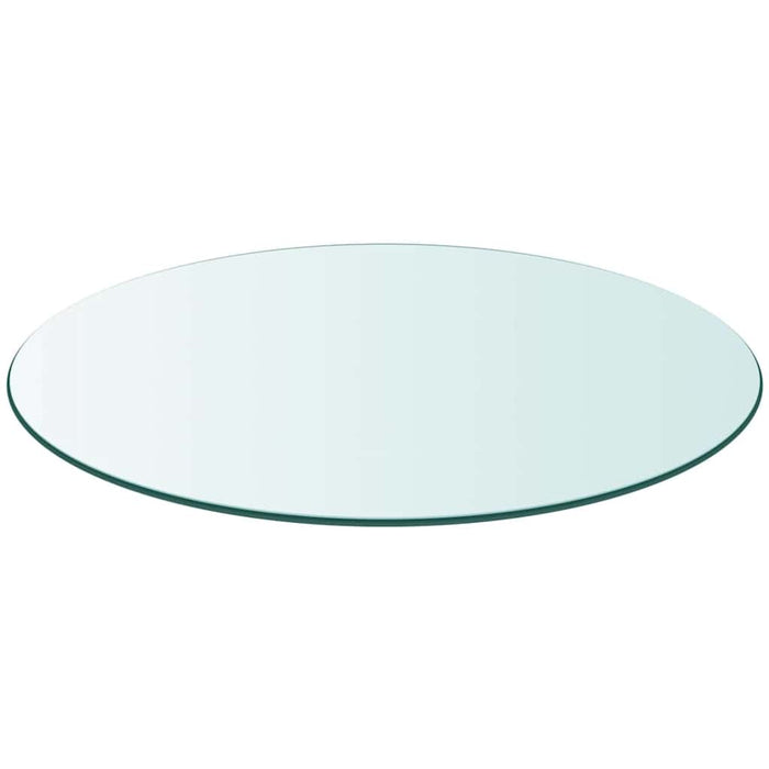Blat masă din sticlă securizată, rotund, 500 mm - WALTI WALTI