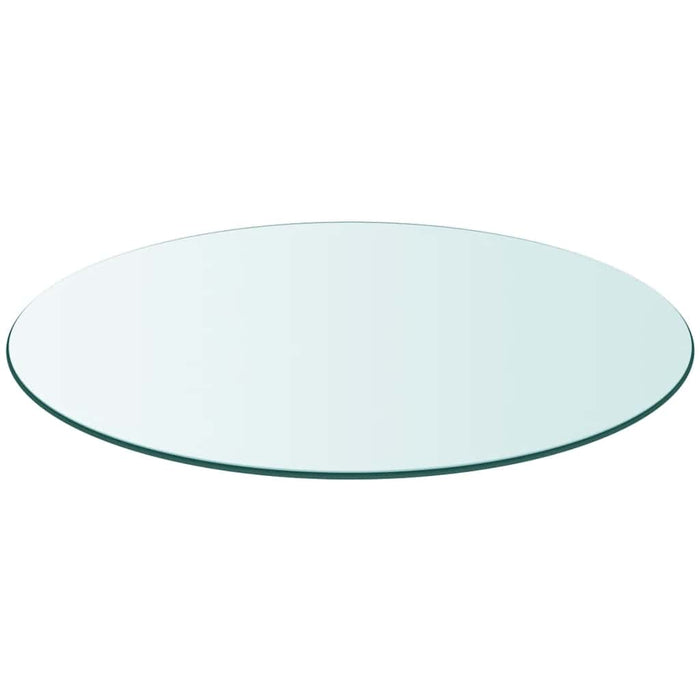 Blat masă din sticlă securizată, rotund, 600 mm - WALTI WALTI