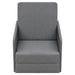 Fotoliu pat extensibil, gri deschis, material textil - WALTI WALTI