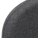 Fotoliu pat extensibil, gri închis, material textil - WALTI WALTI
