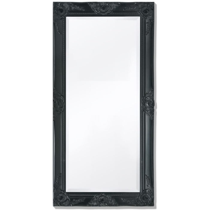 Oglindă de perete în stil baroc, 100 x 50 cm, negru - WALTI WALTI