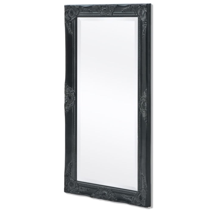 Oglindă de perete în stil baroc, 100 x 50 cm, negru - WALTI WALTI