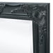 Oglindă de perete în stil baroc, 100 x 50 cm, negru - WALTI WALTI
