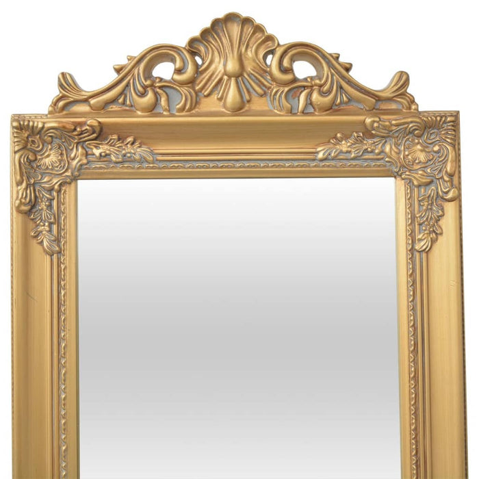 Oglindă verticală în stil baroc 160 x 40 cm auriu - WALTI WALTI
