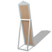 Oglindă verticală în stil baroc 160 x 40 cm argintiu - WALTI WALTI