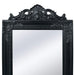 Oglindă verticală în stil baroc 160 x 40 cm negru - WALTI WALTI