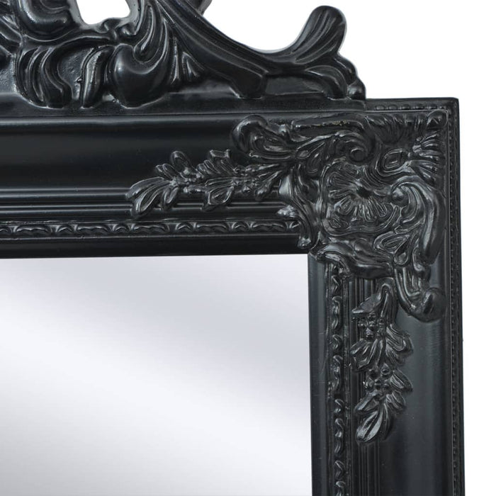 Oglindă verticală în stil baroc 160 x 40 cm negru - WALTI WALTI