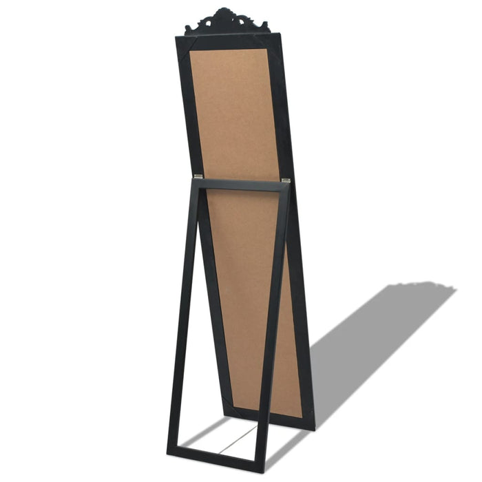 Oglindă verticală în stil baroc 160 x 40 cm negru - WALTI WALTI
