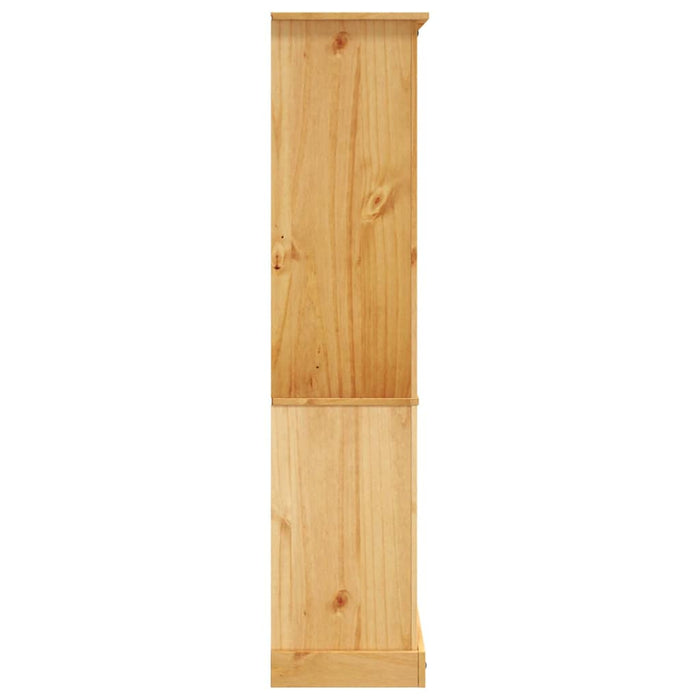 Bibliotecă 5 rafturi, 80x40x170 cm, pin mexican, stil Corona - WALTI WALTI