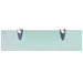 Raft suspendat din sticlă, 40 x 10 cm, 8 mm - WALTI WALTI