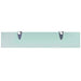 Raft suspendat din sticlă, 50 x 10 cm, 8 mm - WALTI WALTI