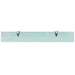 Raft suspendat din sticlă, 70 x 10 cm, 8 mm - WALTI WALTI