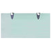 Raft suspendat din sticlă, 40 x 20 cm, 8 mm - WALTI WALTI