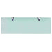 Raft suspendat din sticlă, 60 x 20 cm, 8 mm - WALTI WALTI