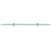 Raft suspendat din sticlă, 80 x 20 cm, 8 mm - WALTI WALTI