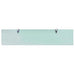 Raft suspendat din sticlă, 90 x 20 cm, 8 mm - WALTI WALTI