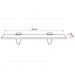 Raft suspendat din sticlă, 30 x 20 cm, 8 mm - WALTI WALTI