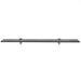 Raft suspendat din sticlă, 70 x 20 cm, 8 mm - WALTI WALTI