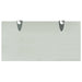 Raft suspendat din sticlă, 40 x 20 cm, 8 mm - WALTI WALTI