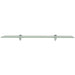 Raft suspendat din sticlă, 70 x 20 cm, 8 mm - WALTI WALTI