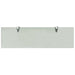 Raft suspendat din sticlă, 70 x 20 cm, 8 mm - WALTI WALTI