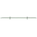 Raft suspendat din sticlă, 80 x 20 cm, 8 mm - WALTI WALTI