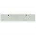 Raft suspendat din sticlă, 100 x 20 cm, 8 mm - WALTI WALTI
